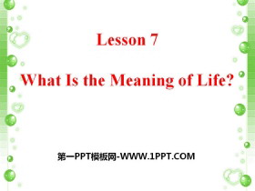 What Is the Meaning of Life?Great People PPT