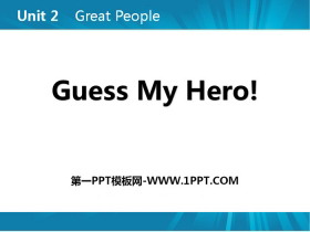 Guess My Hero!Great People PPTnd