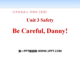 Be Careful,Danny!Safety PPTd