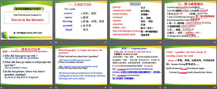 《Travel on the Internet》The Internet Connects Us PPT-预览图02