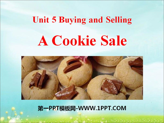 A Cookie SaleBuying and Selling PPTμ