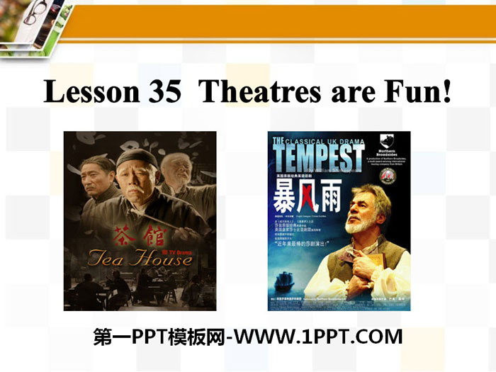 Theatres Are Fun!Movies and Theatre PPTμ