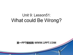 What Could Be Wrong?Communication PPTd