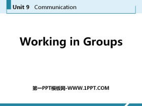 Working in GroupsCommunication PPTѧμ