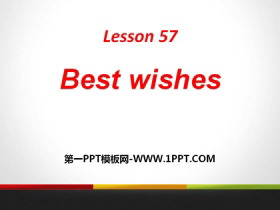 Best WishesGet ready for the future PPT