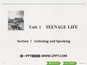Teenage LifeListening and Speaking PPT
