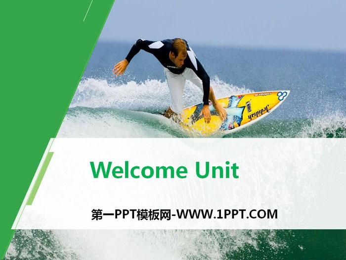 Welcome UnitPPT