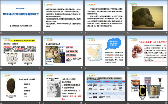 《中华文明的起源与早期国家》PPT课件-预览图02