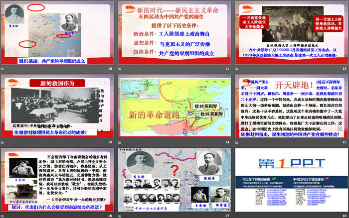 《五四运动与中国共产党的诞生》PPT