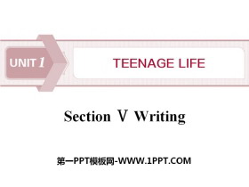 Teenage LifeWriting PPT