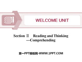 Welcome UnitReading and Thinking PPTd