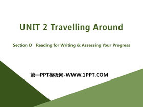 Travelling AroundSection D PPT