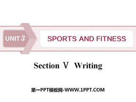 Sports and FitnessWriting PPT
