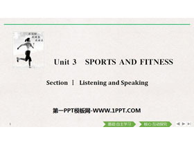 Sports and FitnessListening and Speaking PPTd