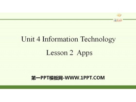 Information TechnologyLesson2 Apps PPT