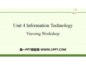 Information TechnologyViewing Workshop PPT