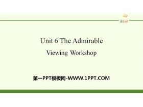 The AdmirableViewing Workshop PPT