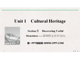 Cultural HeritageSection PPTn