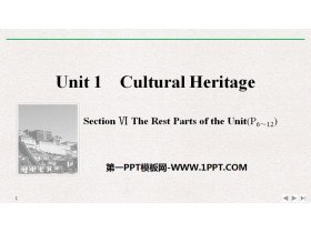 Cultural HeritageSection PPTn