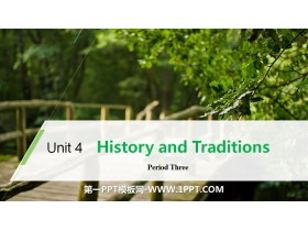 History and TraditionsPeriod Three PPT