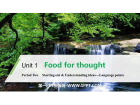 Food for thoughtPeriod Two PPT
