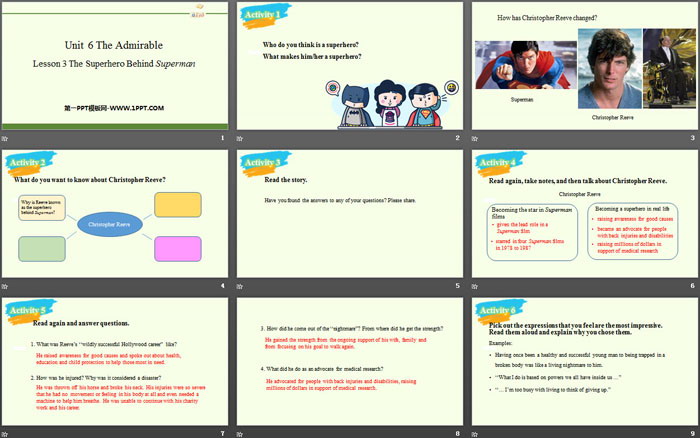 《The Admirable》Lesson3 The Superhero Behind Superman PPT-预览图02