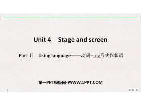 Stage and screenPart PPT