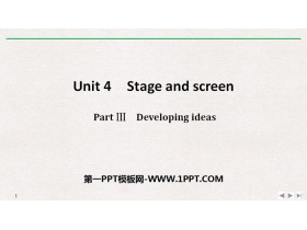 Stage and screenPart PPT