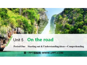 On the roadPeriod One PPT