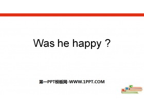 Was he happy?Feelings PPTn