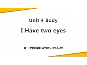I Have two eyesBody PPT