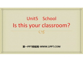 Is this your classroom?School PPTn