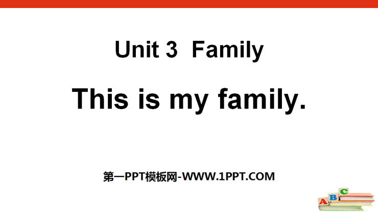 《This is my mother》Family PPT课件-预览图01
