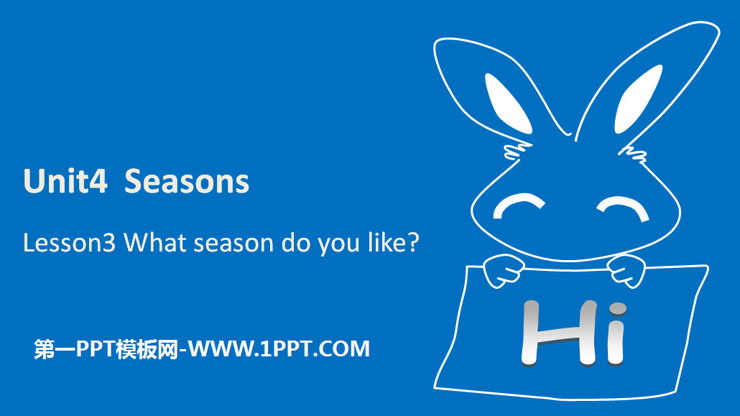《What season do you like?》Seasons PPT-预览图01
