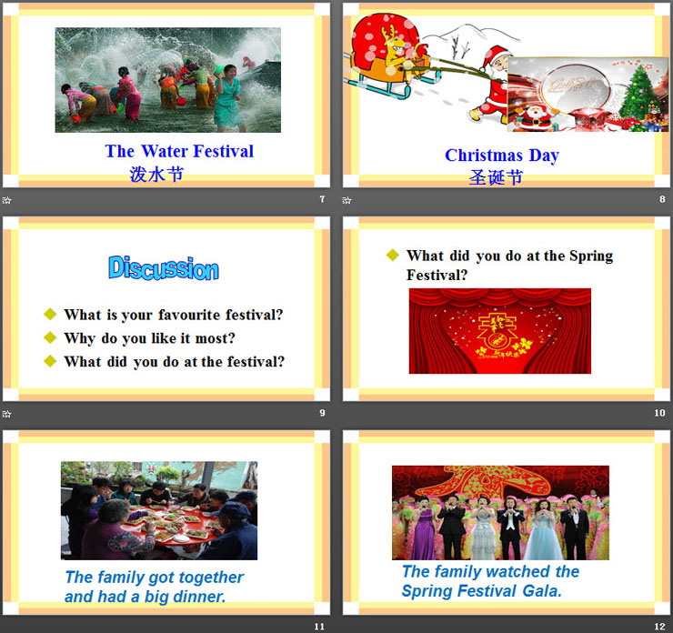 《Did you have a big dinner》Spring Festival PPT-预览图03