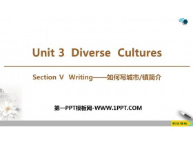 Diverse CulturesSection PPTnd