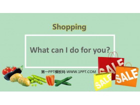 What can I do for you?Shopping PPTnd