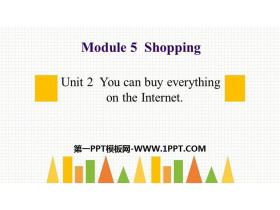You can buy everything on the InternetShopping PPTnd