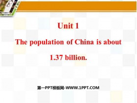 The population of China is about 1.37 billionPopulation PPŤWn