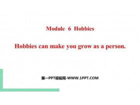 Hobbies can make you grow as a personHobbies PPTnd
