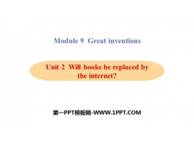 Will books be replaced by the Internet?Great inventions PPŤWn