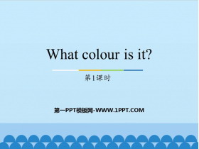 What colour is it?PPTѧμ(1ʱ)
