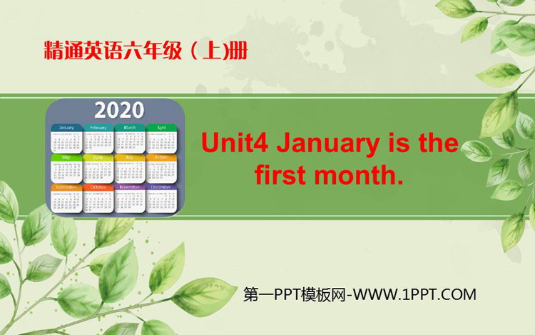 January is the first monthPPTn