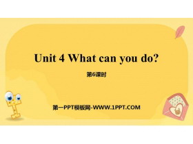 What can you do?PPTn(6nr)
