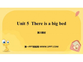 There is a big bedPPTn(2nr)