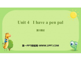 I have a pen palPPTn(2nr)