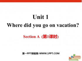 Where did you go on vacation?SectionA PPT(1nr)
