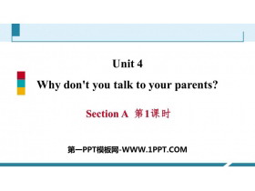 Why don't you talk to your parents?SectionA PPT}n(1nr)