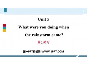 What were you doing when the rainstorm came?PPT}n(1nr)