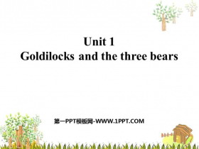 Goldilocks and the three bearsPPTѧμ